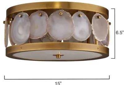 Upsala Agate Small  Flush Mount