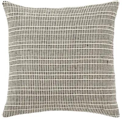 stripe black Pillow