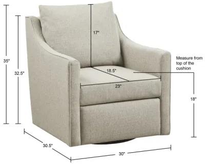 Christian Swivel Armchair