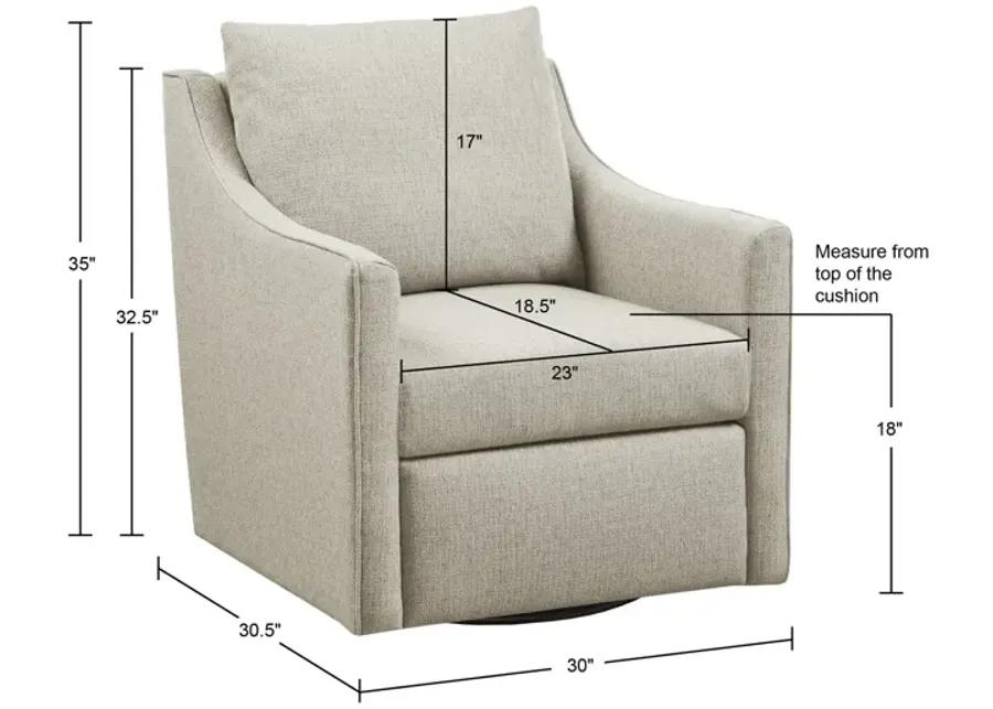 Christian Swivel Armchair