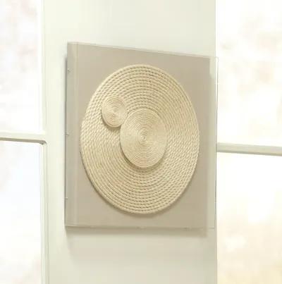 Barbados Jute Small Wall Art