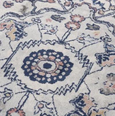 Marquise Blue  Polypropylene  8'0"x9'6" Rectangle Rug