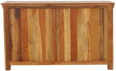 Henry 3-door Accent Cabinet Reclaimed Wood