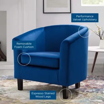 Prospect Performance Velvet Armchair