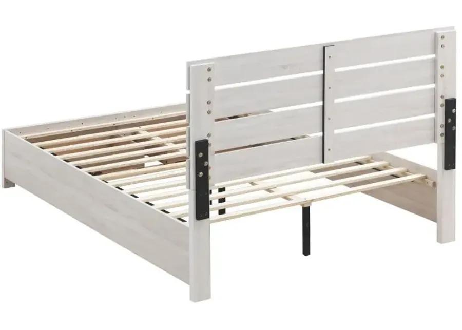 Brantford Queen Storage Bed Coastal White