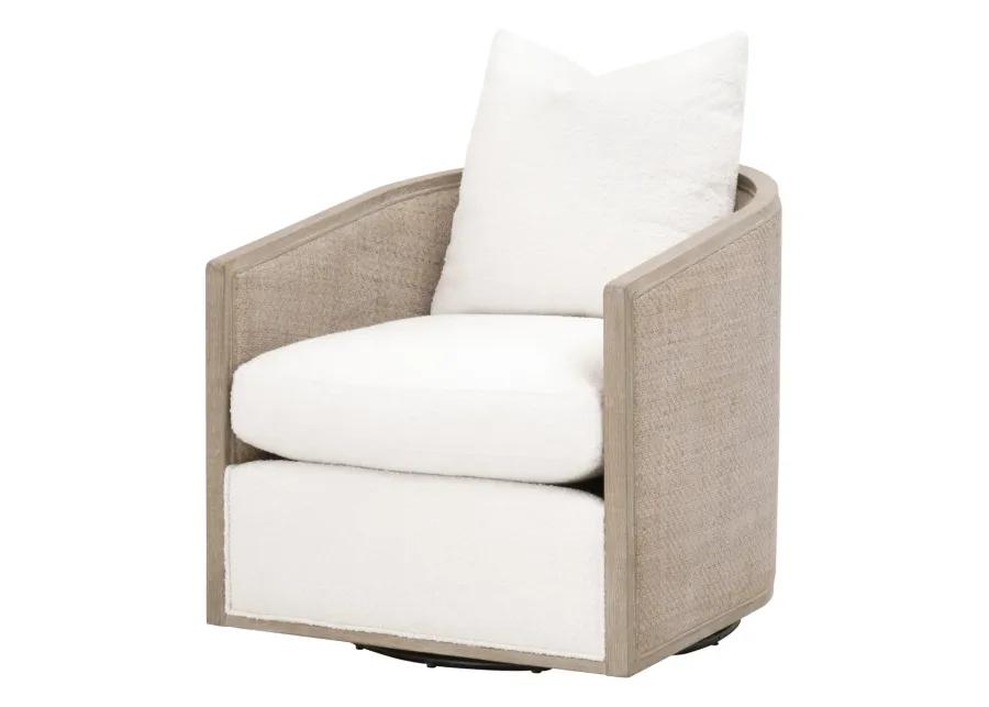 Performance Boucle Swivel Chair