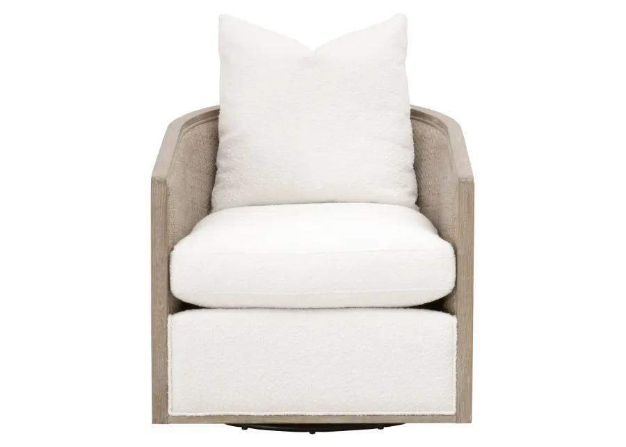 Performance Boucle Swivel Chair