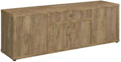 Tabby 4-door Engineered Wood 60" TV Stand Mango