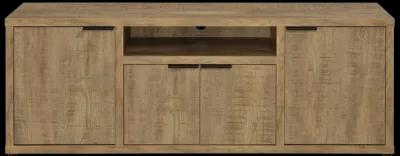 Tabby 4-door Engineered Wood 60" TV Stand Mango