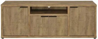 Tabby 4-door Engineered Wood 60" TV Stand Mango