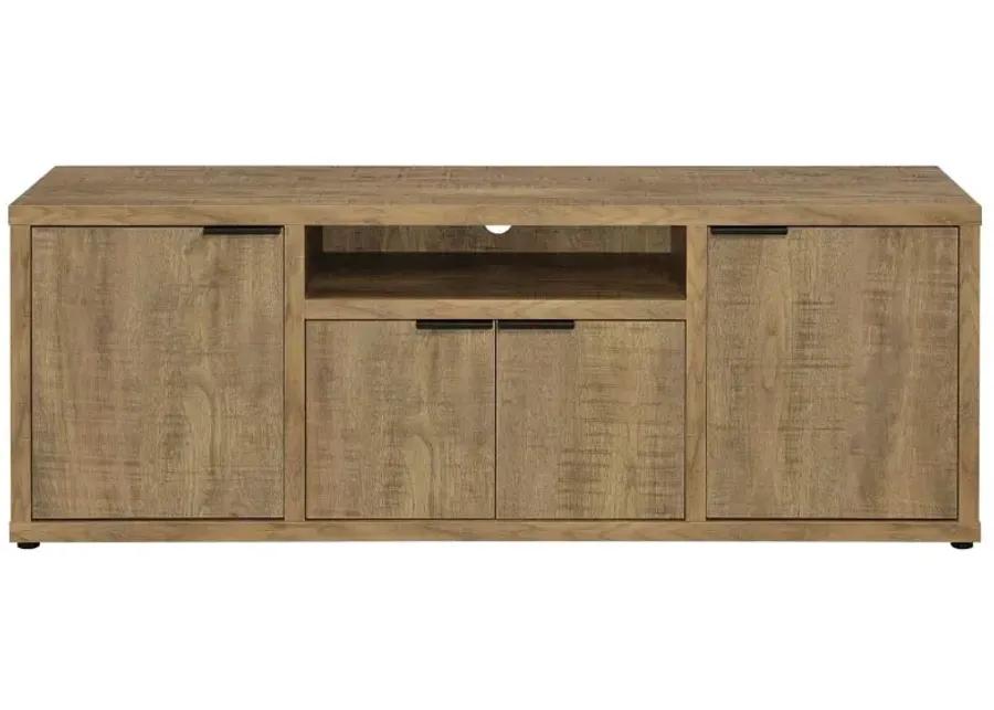 Tabby 4-door Engineered Wood 60" TV Stand Mango