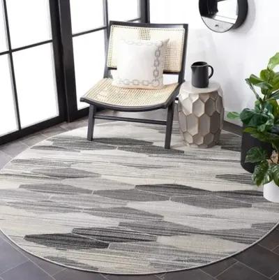 MONTAGE Collection MTG301F-7R Grey / Dark Grey 6'-7" X 6'-7" Round