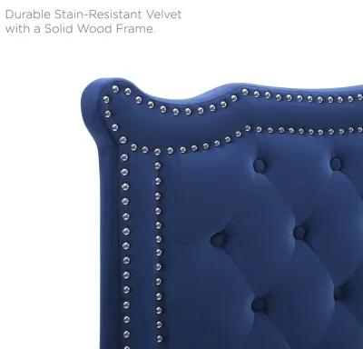 Louisa Tufted Performance Velvet Full/Queen Headboard