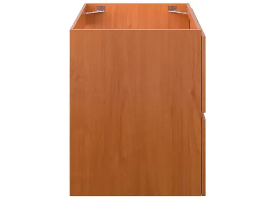 Scenic 30" Wall-Mount Bathroom Vanity Cabinet (Sink Basin Not Included)