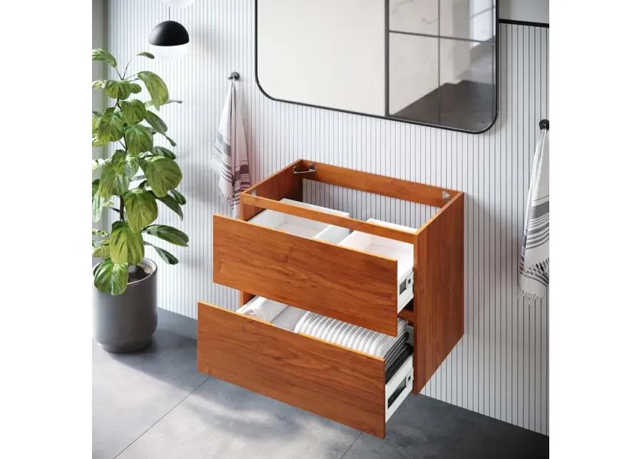 Scenic 30" Wall-Mount Bathroom Vanity Cabinet (Sink Basin Not Included)