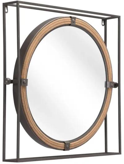 Capell Mirror Antique Gray