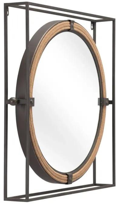 Capell Mirror Antique Gray