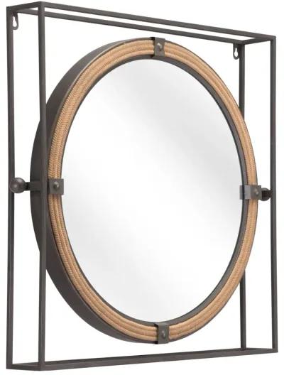 Capell Mirror Antique Gray