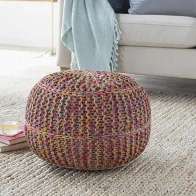 Wisteria 14"H x 20"W x 20"D Pouf