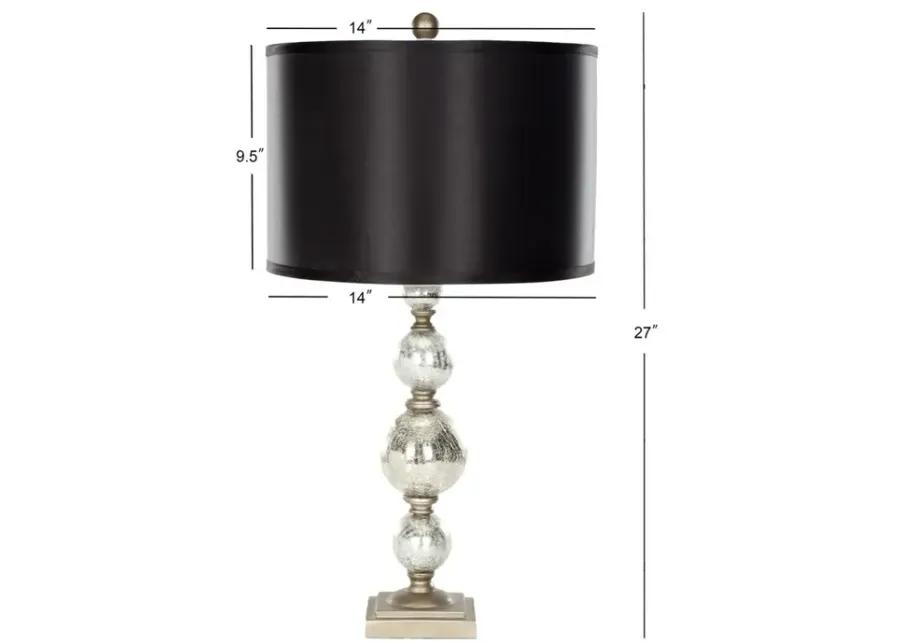 Nettie 27-Inch H Mercury Glass Table Lamp - Set of 2