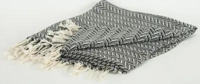 Chevron Grey Throw