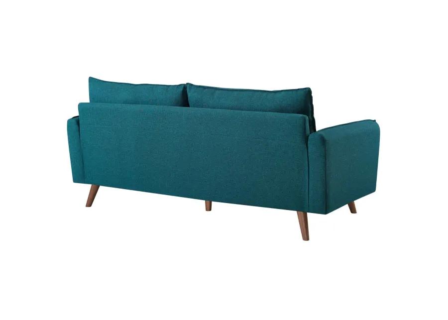 Revive Upholstered Fabric Sofa and Loveseat Set