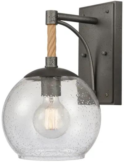 Orlando 13.5" High 1-Light Outdoor Sconce - Iron