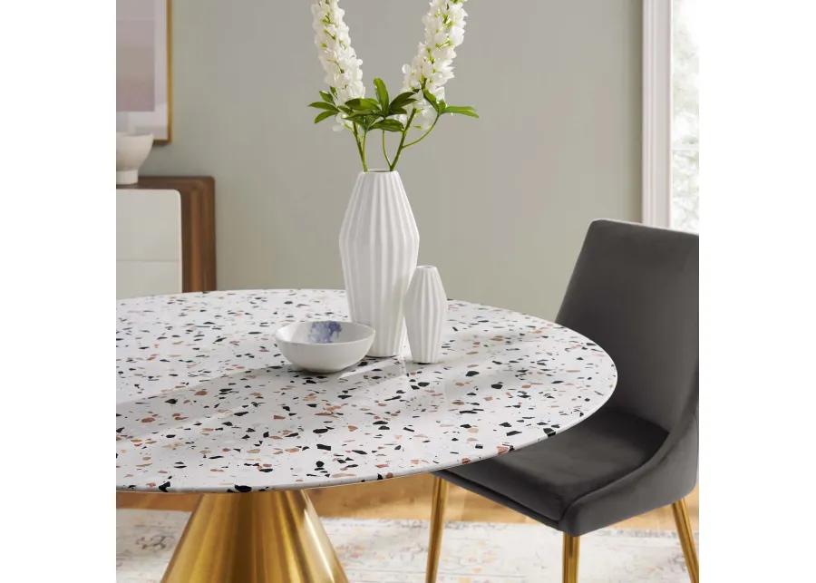 Tupelo 47" Round Terrazzo Dining Table