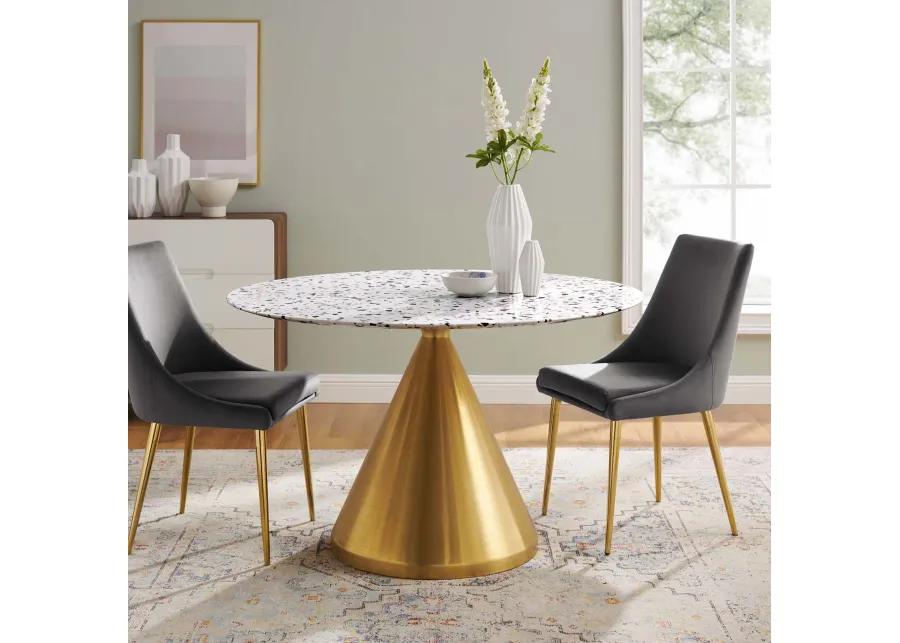 Tupelo 47" Round Terrazzo Dining Table