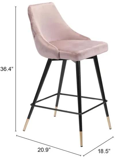 Piccolo Counter Stool Pink