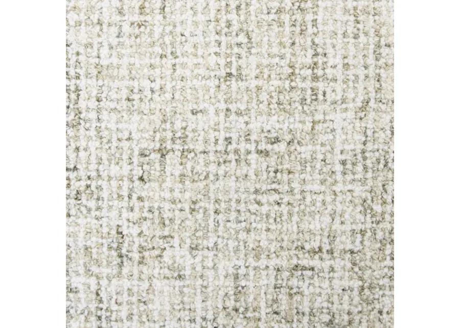 Brindleton Beige/Ivory Tweed Wool 2'6" x 8' Runner Rug