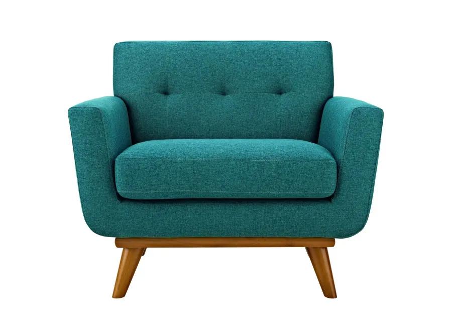 Engage Upholstered Fabric Armchair