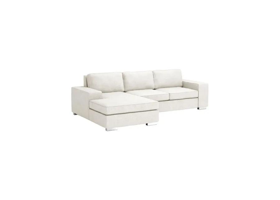 Brickell Sectional White