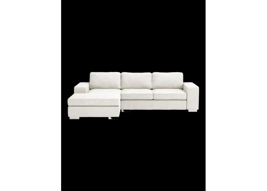 Brickell Sectional White