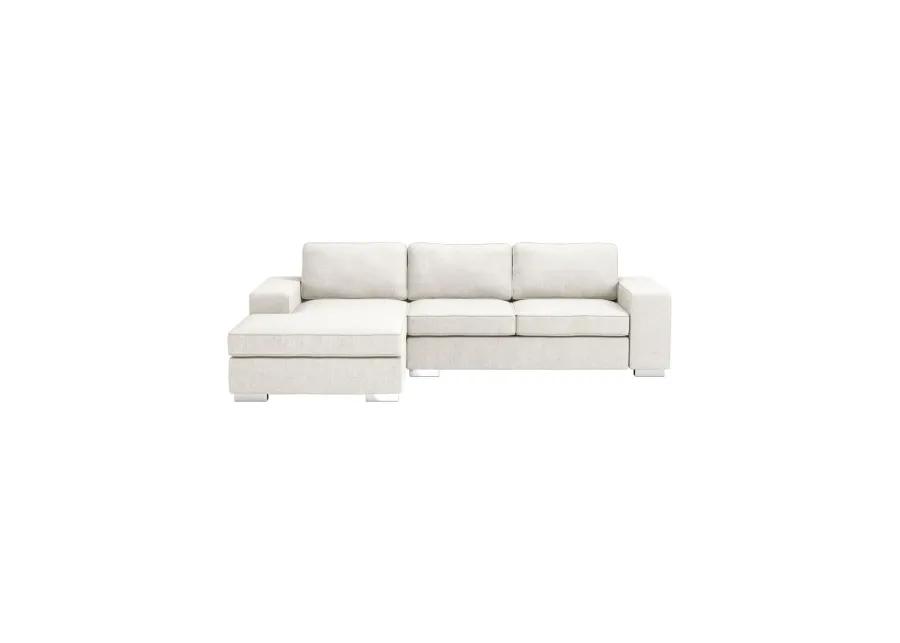 Brickell Sectional White