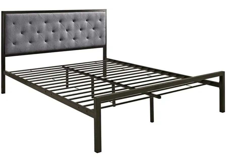 Mia Queen Fabric Bed