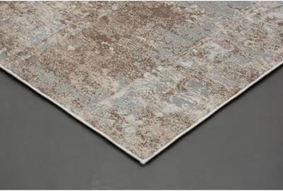 Ariella Grey Polyester Area Rug