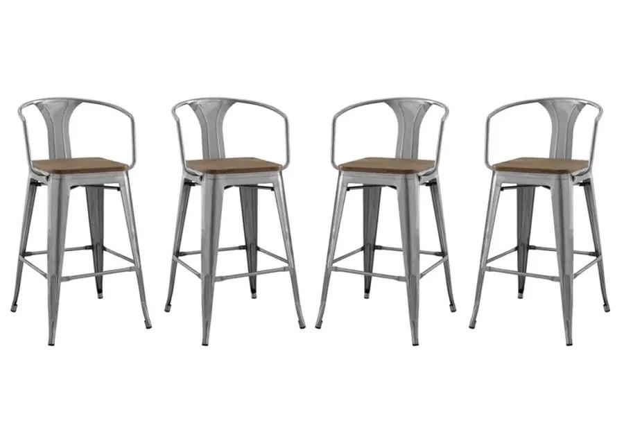 Promenade Bar Stool Set of 4