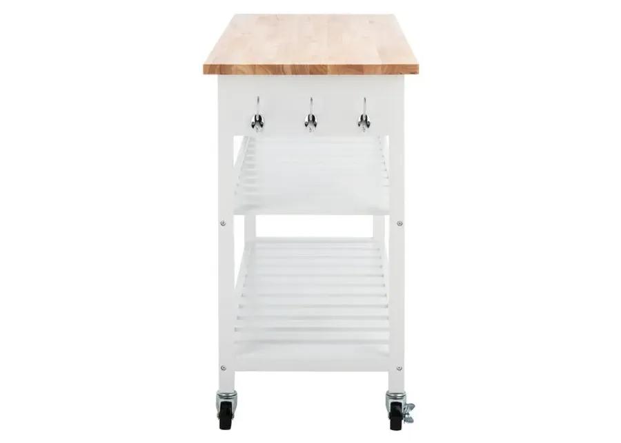 Kiko 2 Drawer 2 Shelf Kitchen Cart