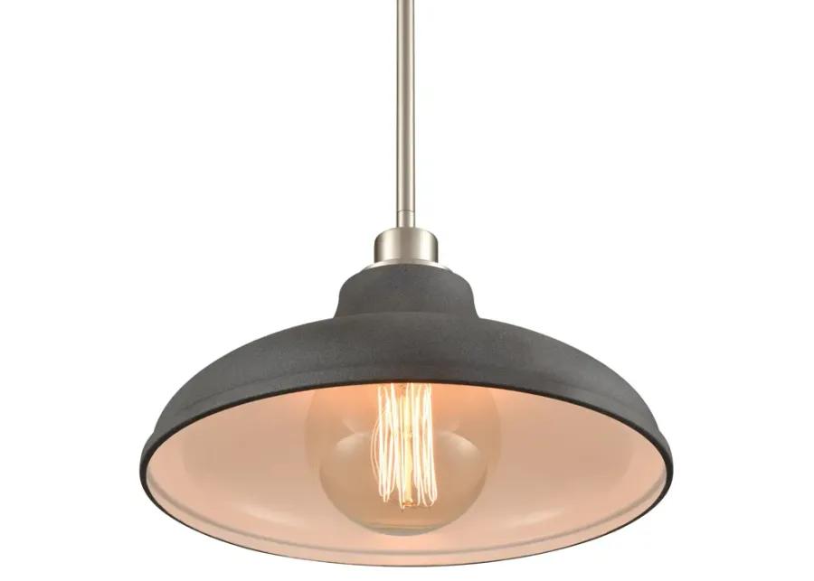 Grenville 13'' Wide 1-Light Pendant - Brushed Nickel