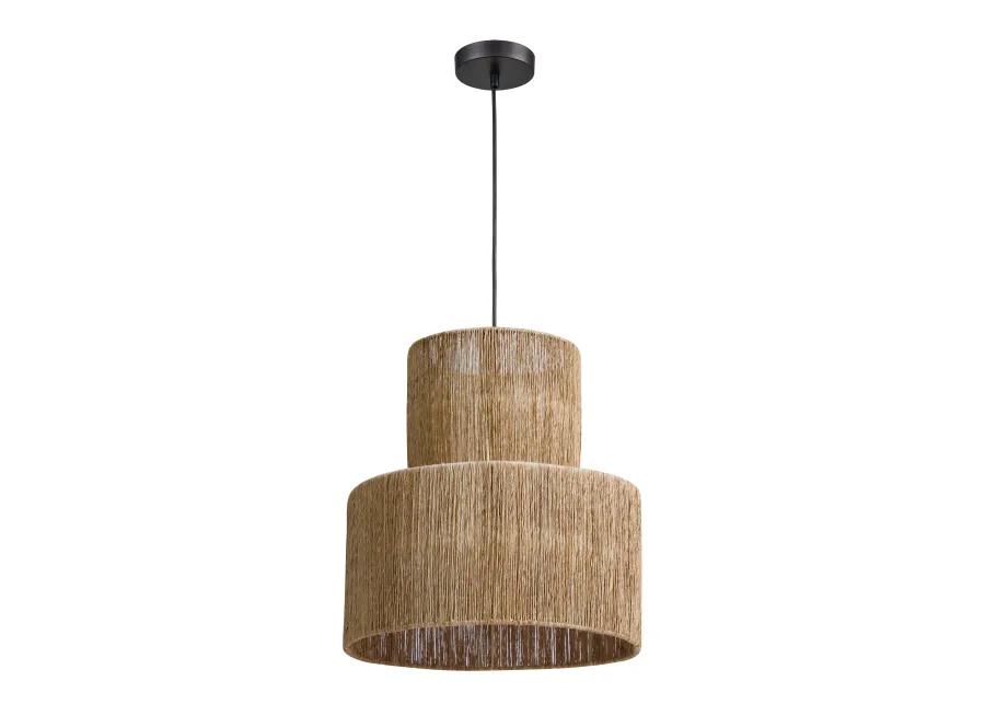 Corsair 16" Wide 1-Light Pendant - Natural