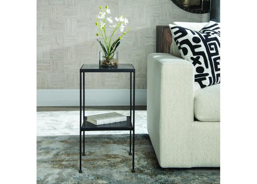 Sherwood Square Marble Accent Table