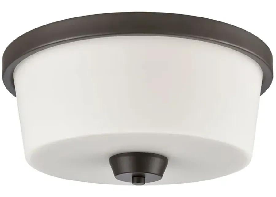 Winslow 13.5" Wide 2-Light Flush Mount - Oil Rubbed Bronze