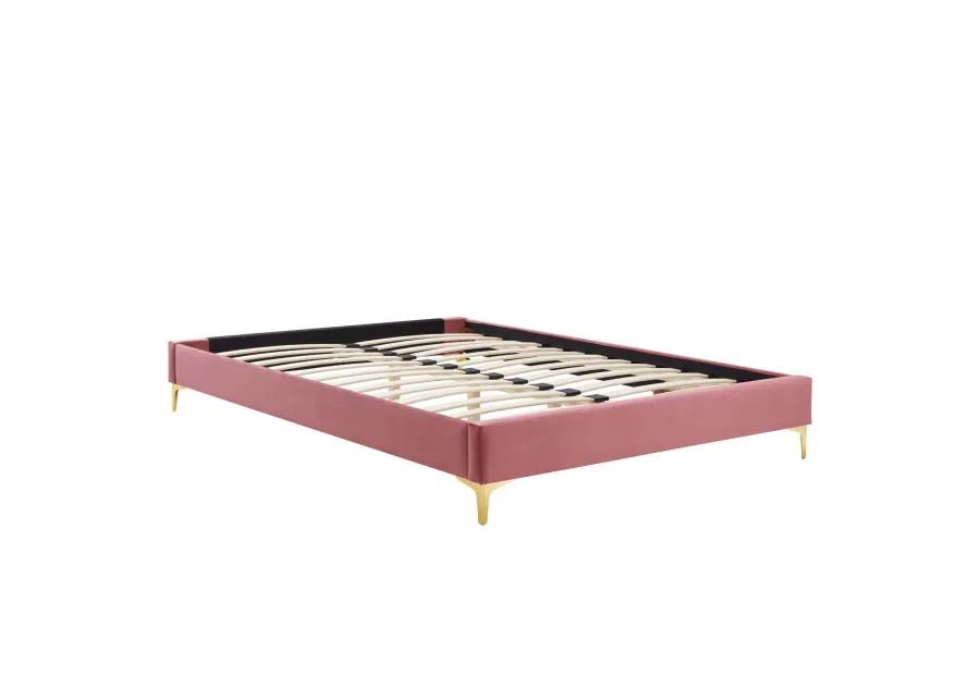 Adelaide Performance Velvet King Platform Bed