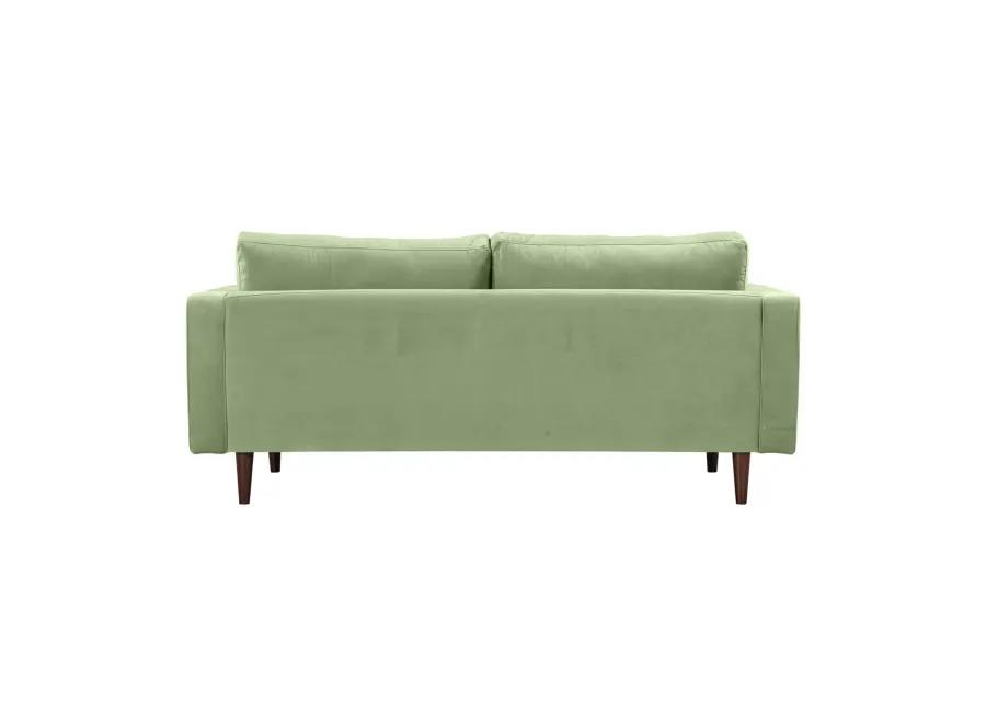 Cave Sage Green Velvet Living Room Set