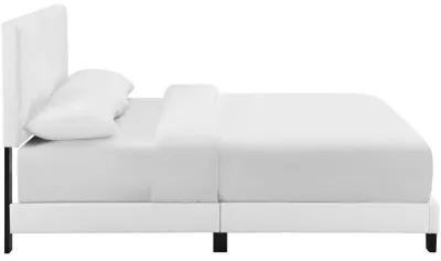 Amira Twin Upholstered Fabric Bed