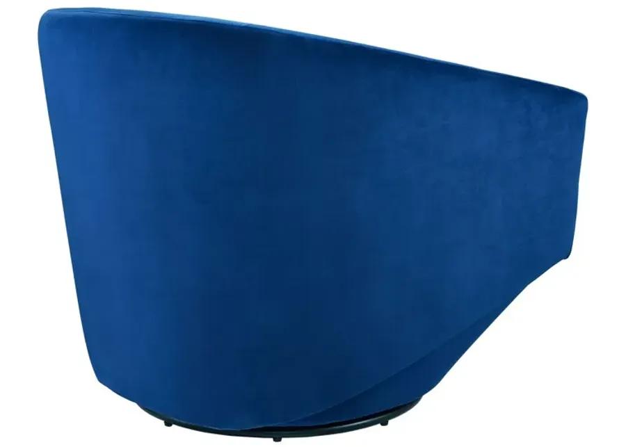 Series Performance Velvet Fabric Swivel Chair