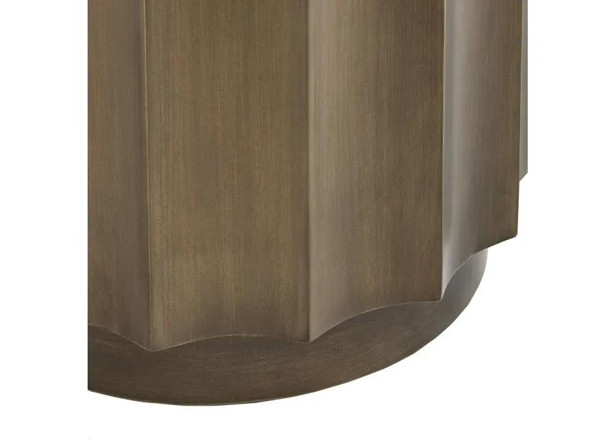 Madison Park Valentina Bronze Accent Table