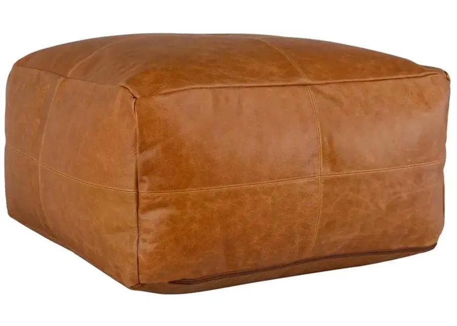 Dumont Chestnut Pouf