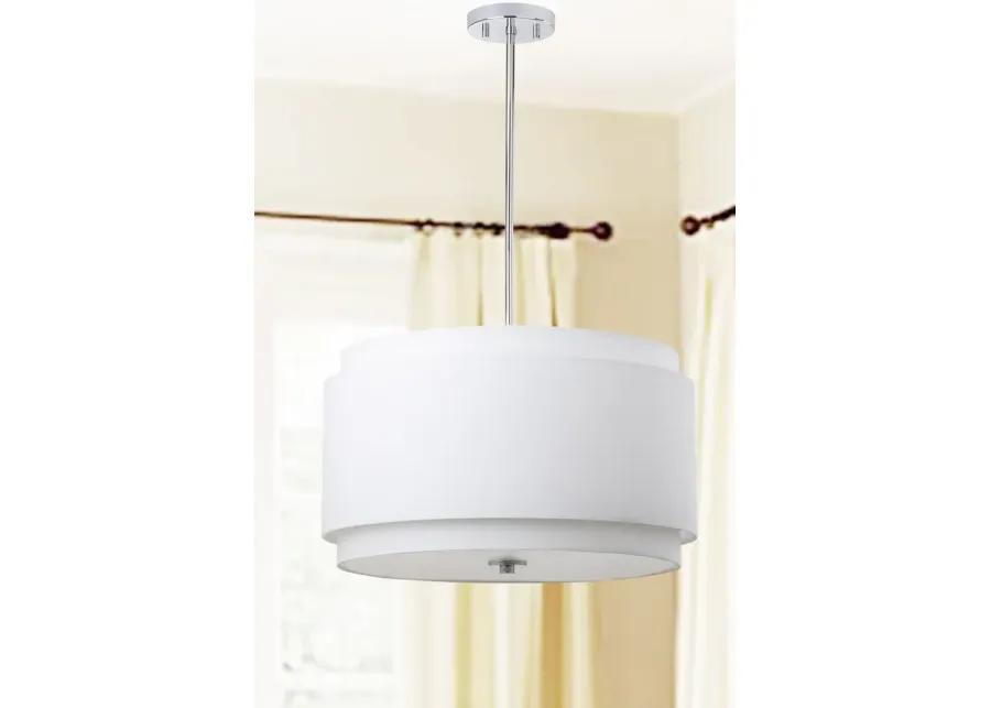 Piran 3 Light 20-Inch Dia Adjustable Pendant